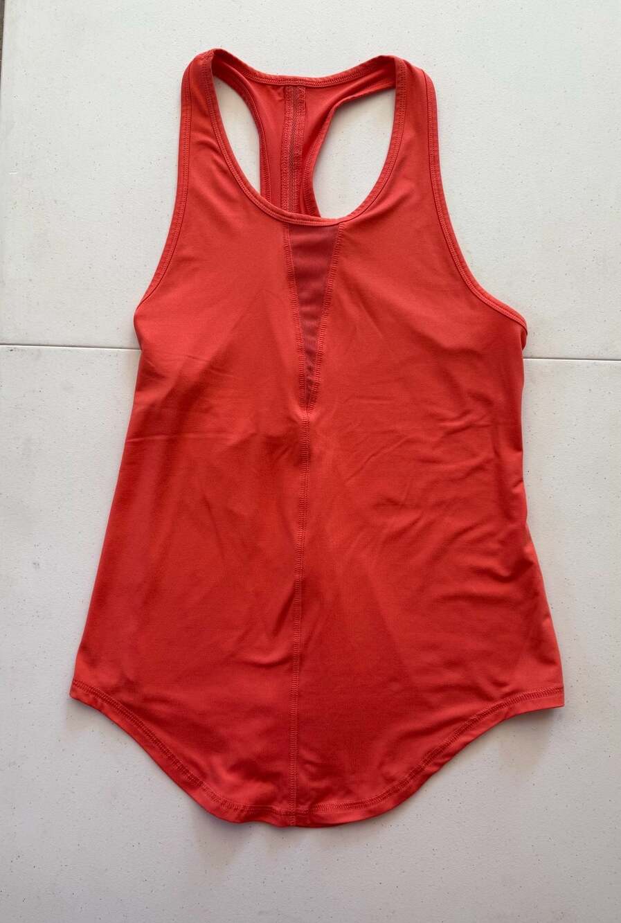 ZYIA Active Racerback Athletic Tank Top with Mesh Detail